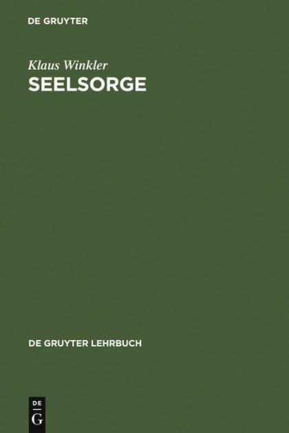 Seelsorge by Klaus Winkler