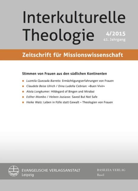 Stimmen von Frauen aus den sudlichen Kontinenten: Themenungebundenes Heft by Evangelische Verlagsanstalt