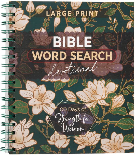 100 Days of Strength for Women: Bible Word Search Devotional by BroadStreet Publishing Group LLC