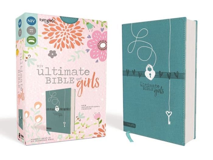 NIV, Ultimate Bible for Girls, Faithgirlz Edition, Leathersoft, Teal by Nancy N. Rue