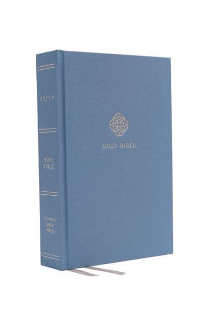 NRSV, Catholic Bible, Journal Edition, Cloth over Board, Blue, Comfort Print: Holy Bible by Catholic Bible Press