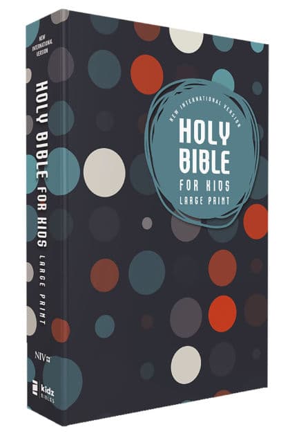 NIV, Outreach Large Print Bible for Kids, Paperback by Zondervan