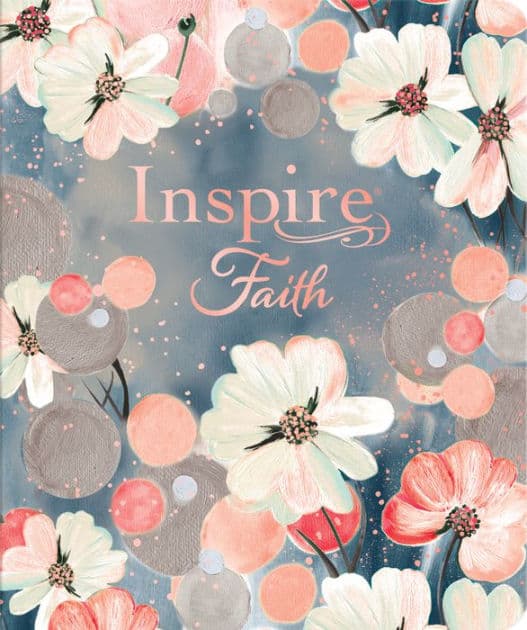 Inspire FAITH Bible NLT, Filament Enabled (LeatherLike, Watercolor Garden): The Bible for Coloring & Creative Journaling by Tyndale