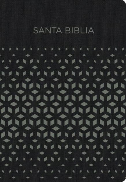 RVR 1960 Biblia para Regalos y Premios, negro/plata símil piel by B&amp;H Español Editorial Staff