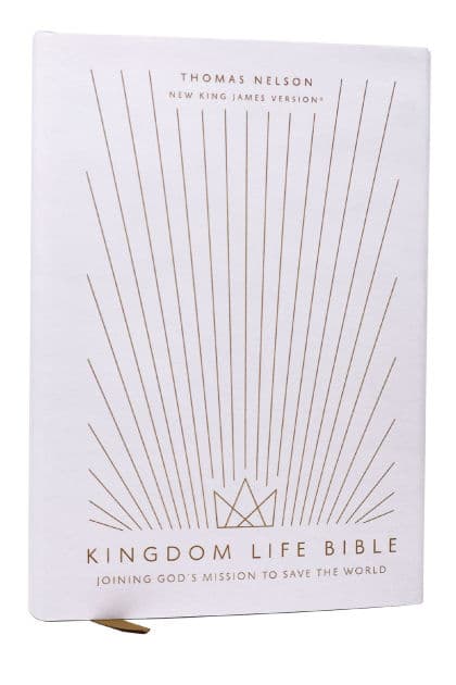 Kingdom Life Bible: Joining God's Mission to Save the World (NKJV, Hardcover, Red Letter, Comfort Print) by Thomas Nelson