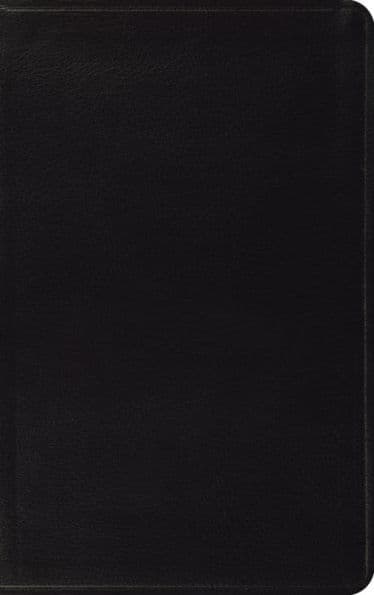 ESV Thinline Bible, Red Letter (Bonded Leather, Black) by Crossway