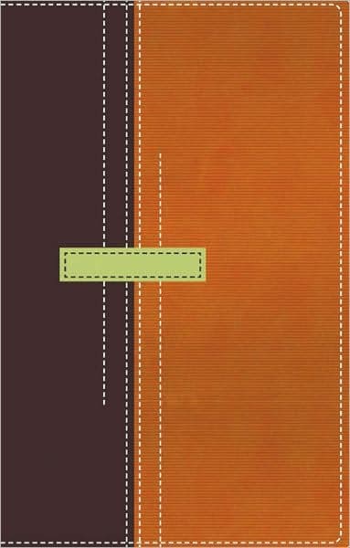 RVR60, Biblia de Referencia Thompson, Tamaño personal, Leathersoft, Dos tonos, Palabras de Jesús en Rojo by Zondervan