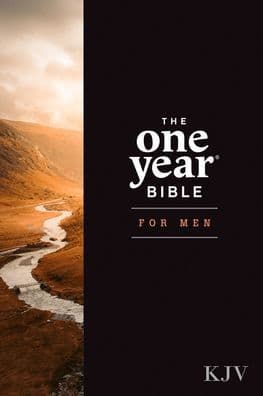 The One Year Bible for Men, KJV (Softcover) by Tyndale