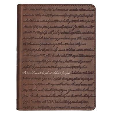 Journal Handy Brown for I Know by Christian Art Gifts Inc