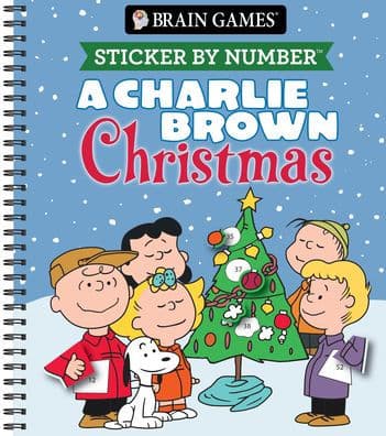 Sticker By Number Charlie Brown Christmas by PIL