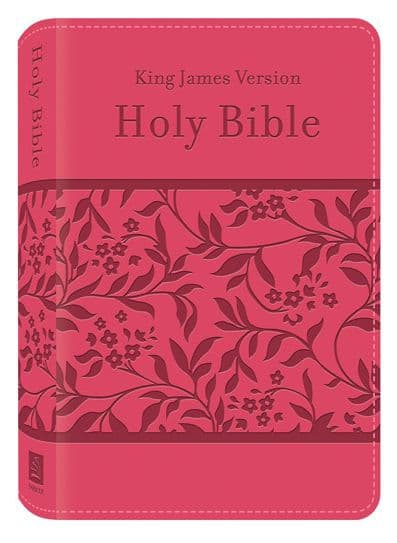 KJV Deluxe Gift & Award Bible (DiCarta Pink) by Barbour Bibles