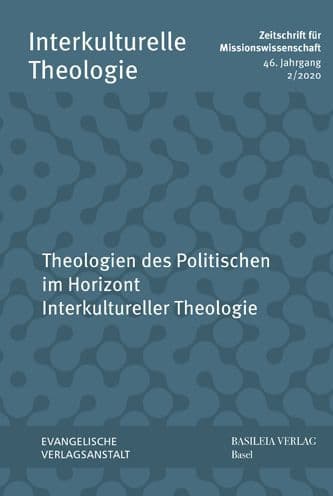 Theologien des Politischen im Horizont Interkultureller Theologie by Karl-Friedrich Appl