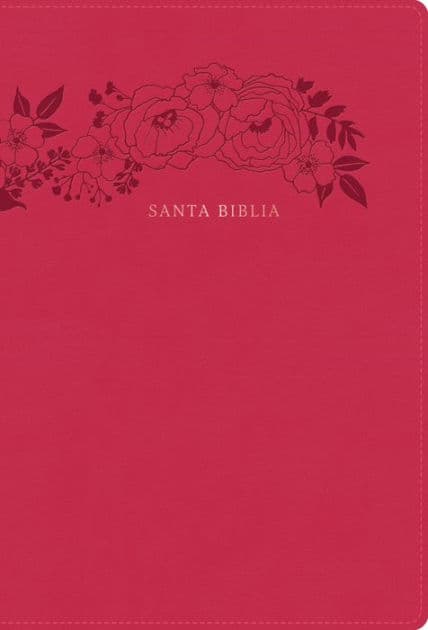RVR 1960 Biblia letra supergigante, floral símil piel, con índice: Con referencias. Nueva tipografía. by B&amp;H Español Editorial Staff