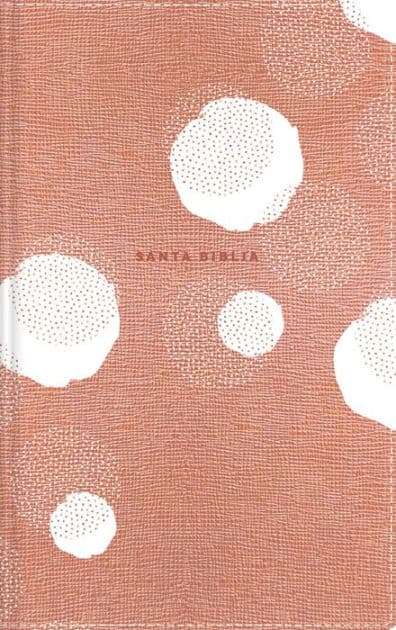 NBLA, Biblia de Estudio para Jóvenes Adolescentes, Leathersoft, Color durazno, Comfort Print by NBLA-Nueva Biblia de Las Américas