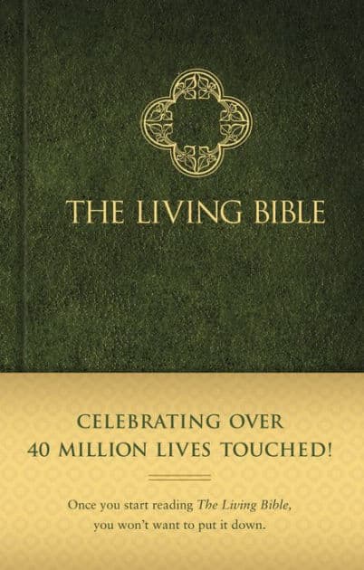The Living Bible (Hardcover, Green) by Tyndale