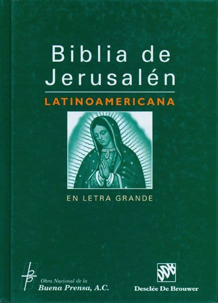 Biblia De Jerusalen Latinoamericana En Letra Grande by Various