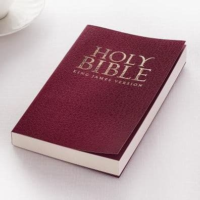 KJV Budget Gift & Award Soft Cover Burgundy by Unknown Author