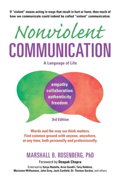 Nonviolent Communication: A Language of Life: Life-Changing Tools for Healthy Relationships by Marshall B. Rosenberg PhD