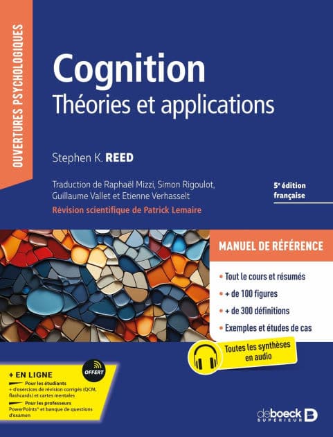 Cognition: Théories et applications by Stephen K Reed