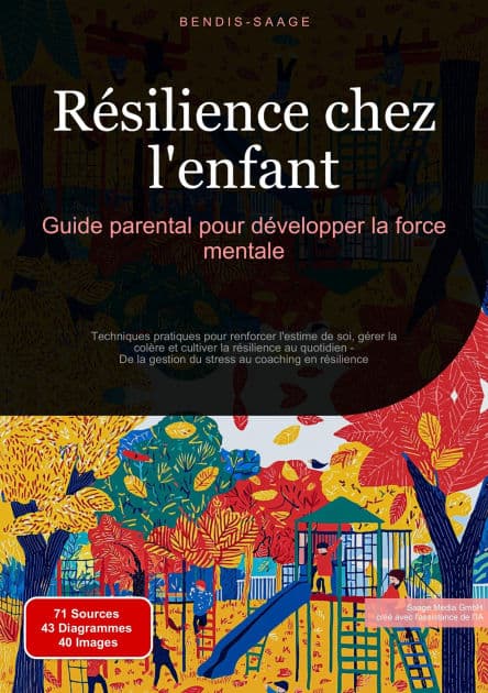 Résilience chez l'enfant: Guide parental pour développer la force mentale: Techniques pratiques pour renforcer l'estime de soi, gérer la colère et cultiver la résilience au quotidien - De la gestion du stress au coaching en résilience by Bendis A. I. Saage - Français