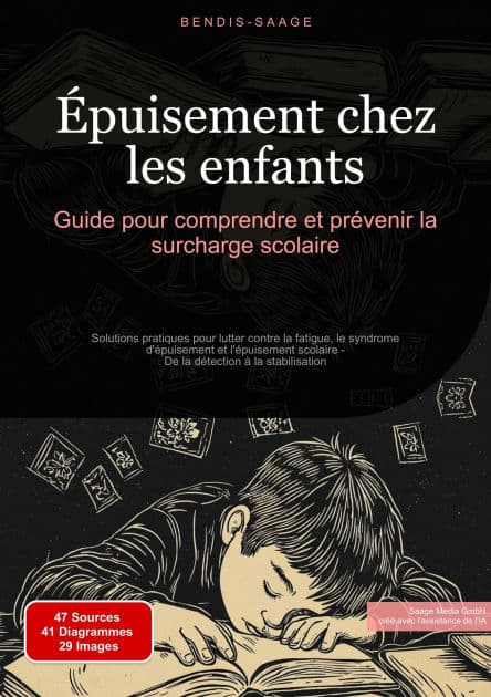 Épuisement chez les enfants: Guide pour comprendre et prévenir la surcharge scolaire: Solutions pratiques pour lutter contre la fatigue, le syndrome d'épuisement et l'épuisement scolaire - De la détection à la stabilisation by Bendis A. I. Saage - Français