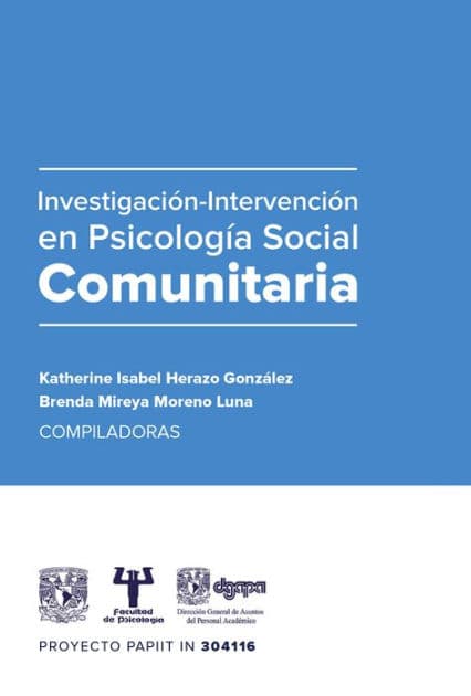 Investigación intervención en Psicología social comunitaria by Katherine Isabel Herazo González