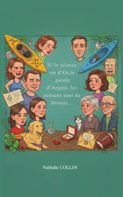 Si le silence est d'or, la parole d'argent, les pensï¿½es sont de bronze... by Nathalie Collin