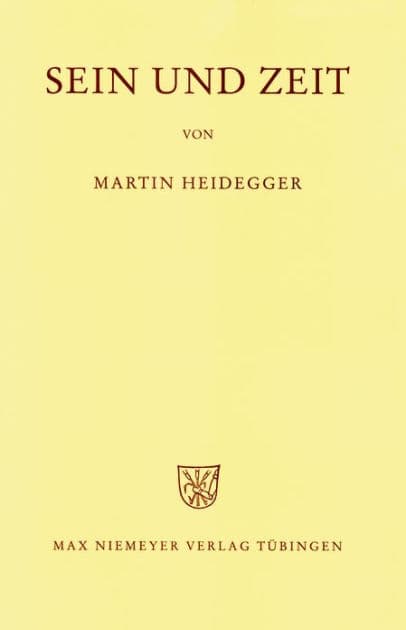 Sein und Zeit by Martin Heidegger