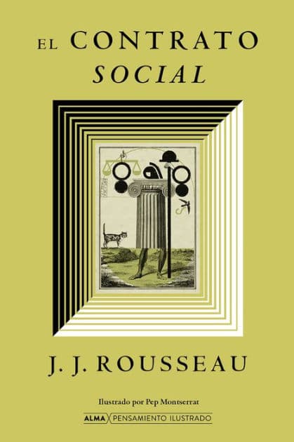 El contrato social by Jean-Jacques Rousseau