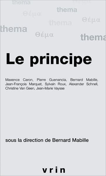 Le principe by Maxence Caron