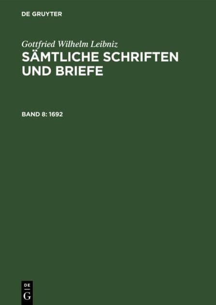 1692 by G nter Scheel