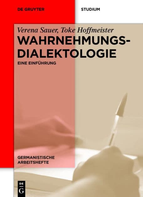 Wahrnehmungsdialektologie: Eine Einführung by Verena Sauer