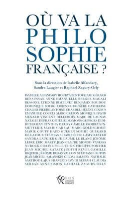 Ou va la philosophie francaise? by Sandra Laugier