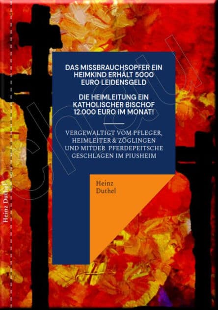 Ein Katholisches Missbrauchsopfer erhält 5000 ? Schmerzensgeld: Ein Katholischer Bischof monatlich 12.000 ? by Heinz Duthel