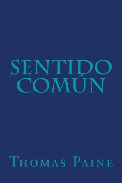 Sentido comun by Thomas Paine