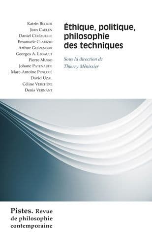 Ethique, politique, philosophie des techniques by Katrin Becker