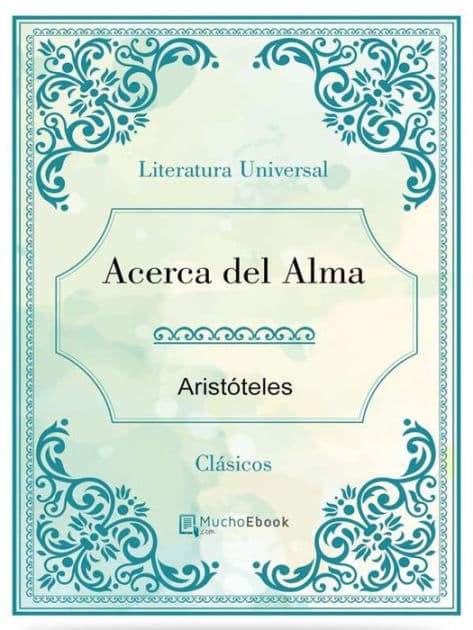 Acerca del Alma by Aristotle