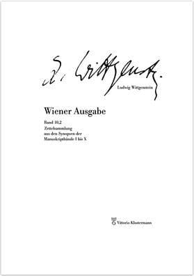 Zettelsammlung aus den Synopsen der Manuskriptbande I bis X: Teilband 2 by Ludwig Wittgenstein