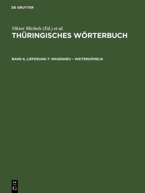 Wasenheu - weiterdämeln by W. Fahning