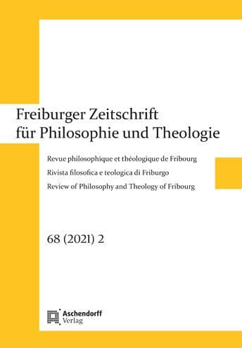 Freiburger Zeitschrift 68/2021, Heft 2 by Aschendorff Verlag