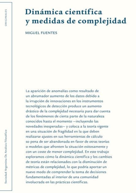 Dinámica científica y medidas de complejidad by Miguel Fuentes