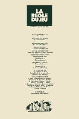 La rï¿½gle du jeu nï¿½03 by Sans Auteur