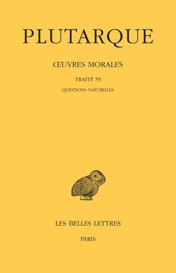 Plutarque, OEuvres morales: Tome XIII, 1ere partie: Traite 59 by Michiel Meeusen