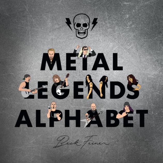 Metal Legends Alphabet by Beck Feiner