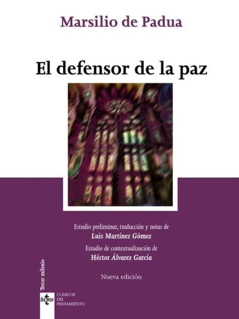 El defensor de la paz by Marsilio de Padua