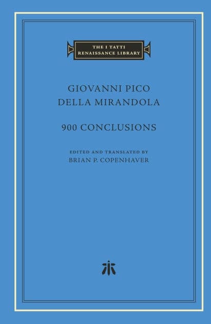 900 Conclusions by Giovanni Pico della Mirandola