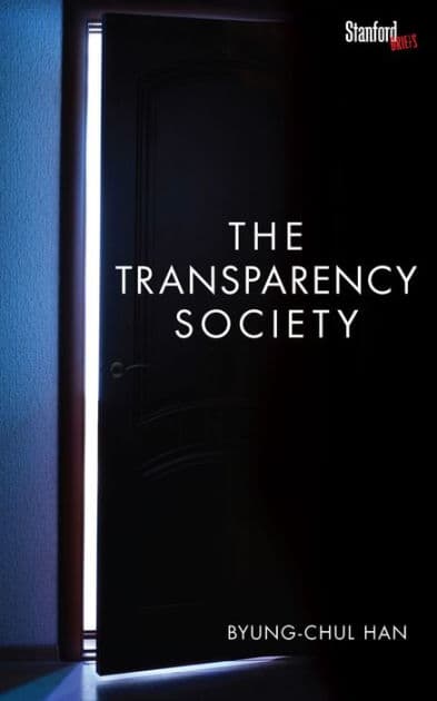 The Transparency Society by Byung-Chul Han