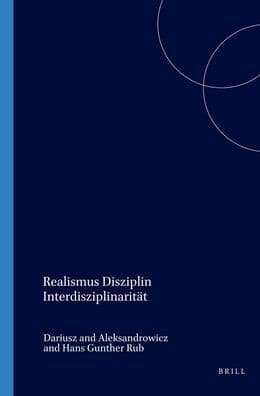 Realismus Disziplin Interdisziplinaritat by Brill