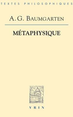 Metaphysique by Alexander Gottlieb Baumgarten