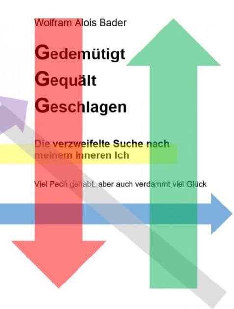 Gedemütigt Gequält Geschlagen - Die verzweifelte Suche nach meinem inneren Ich: Viel Pech gehabt, aber auch verdammt viel Glück! by Wolfram Alois Bader